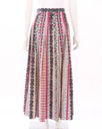 Le Sirenuse Pleated Print Skirt Size 10