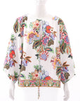 Etro Floral Silk Blouse Size IT 40 | AU 8