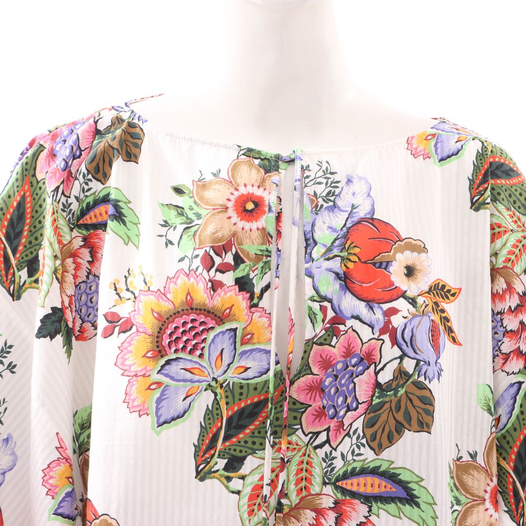Etro Floral Silk Blouse Size IT 40 | AU 8