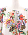 Etro Floral Silk Blouse Size IT 40 | AU 8