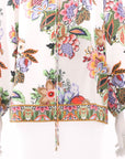 Etro Floral Silk Blouse Size IT 40 | AU 8