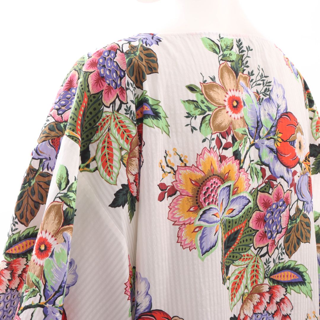 Etro Floral Silk Blouse Size IT 40 | AU 8
