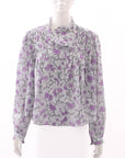 Isabel Marant Printed 'Dubna' Top Size FR 38 | AU 10