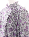 Isabel Marant Printed 'Dubna' Top Size FR 38 | AU 10