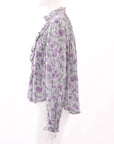 Isabel Marant Printed 'Dubna' Top Size FR 38 | AU 10