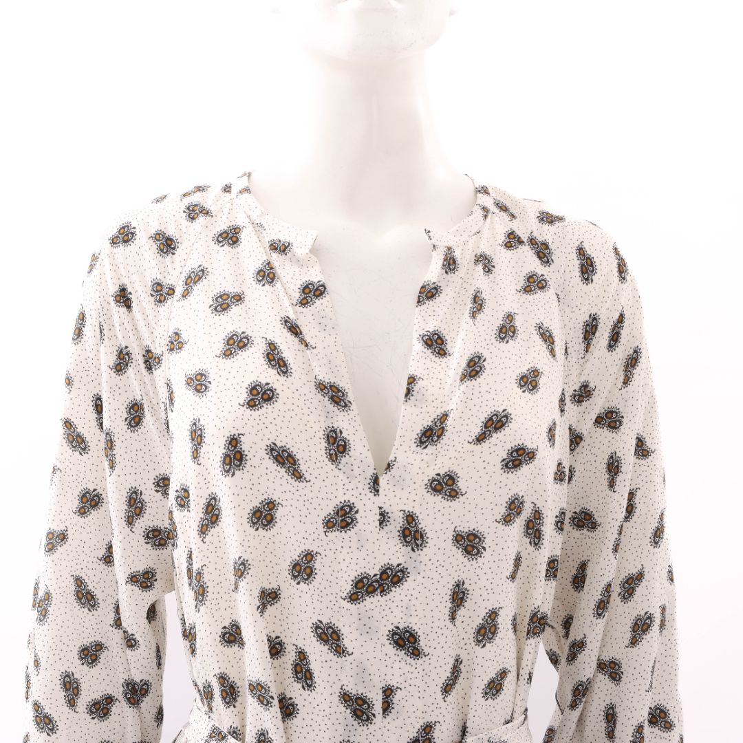 Isabel Marant Printed Silk Dress Size FR 38 | AU 10