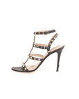 Valentino Leather Rockstud Heeled Sandals Size 39.5