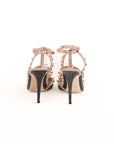 Valentino Leather Rockstud Caged Heels Size 39.5