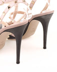 Valentino Leather Rockstud Caged Heels Size 39.5