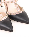 Valentino Leather Rockstud Caged Heels Size 39.5