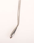 Agmes Double Chain Audrey Pendant Necklace