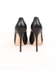 Jimmy Choo Leather Peeptoe Platform Pumps Size 40