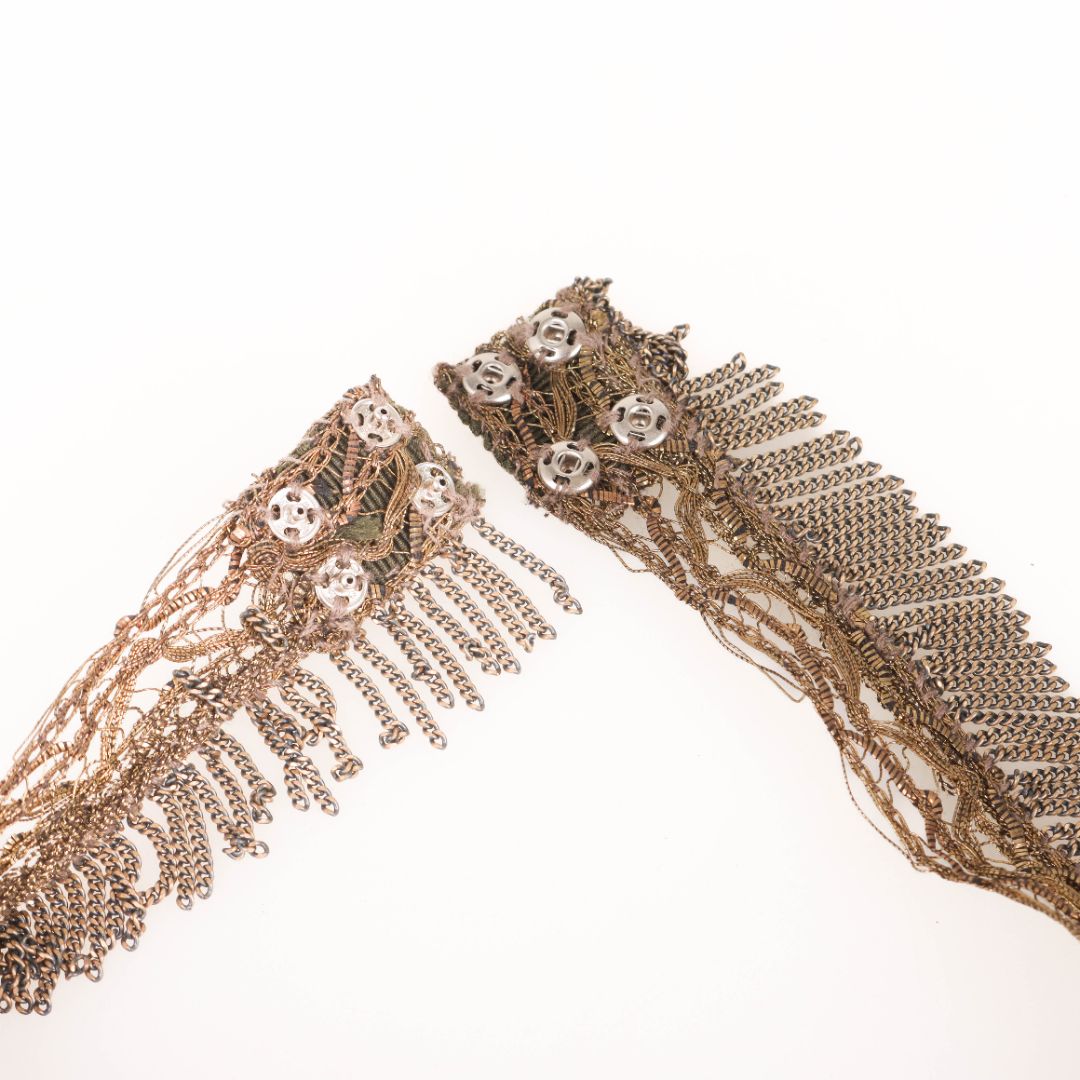 Marie Laure Chamorel Fine Fringed Choker