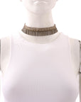 Marie Laure Chamorel Fine Fringed Choker