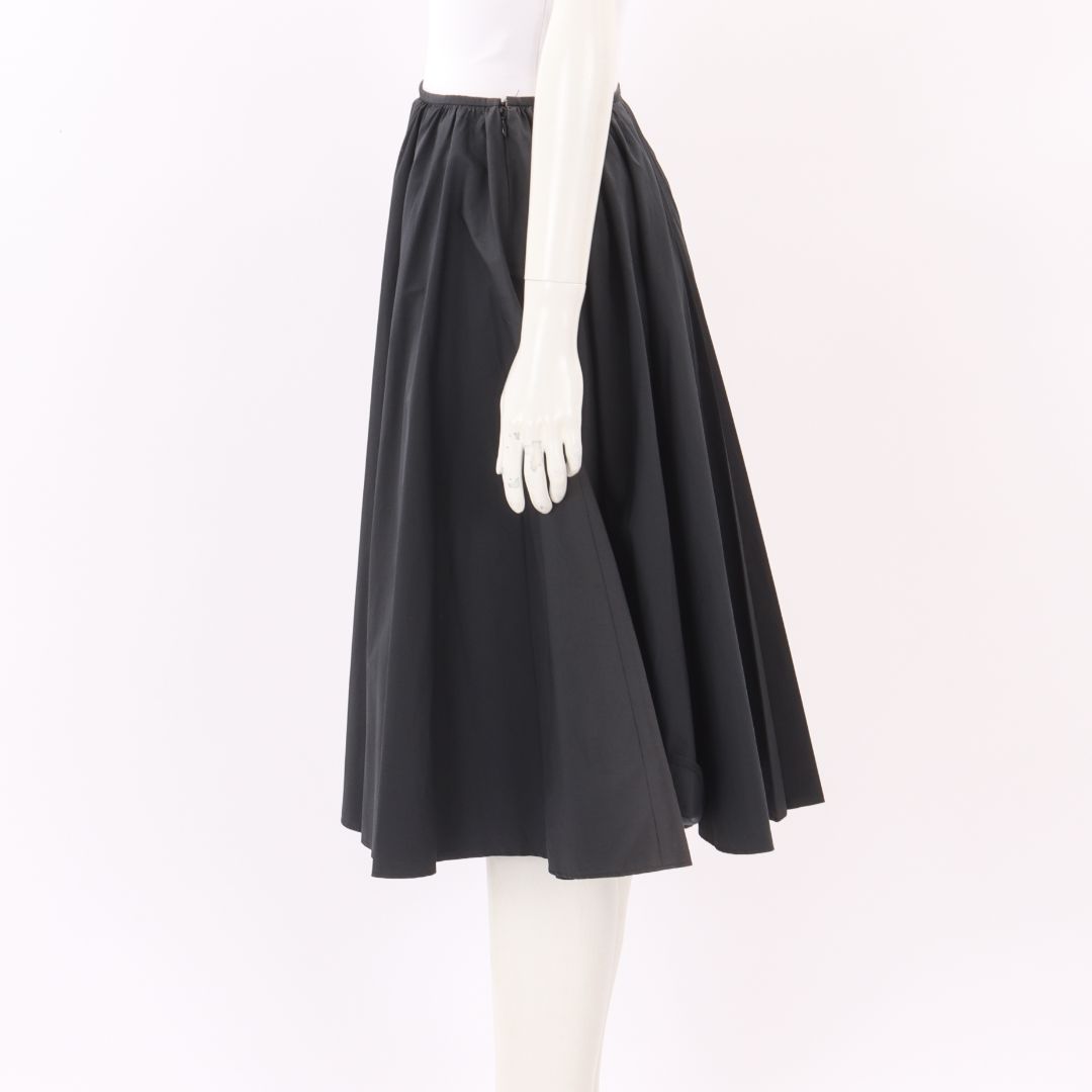 Dries Van Noten Pleated Cotton Skirt Size 42 | AU 14