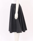 Dries Van Noten Pleated Cotton Skirt Size 42 | AU 14