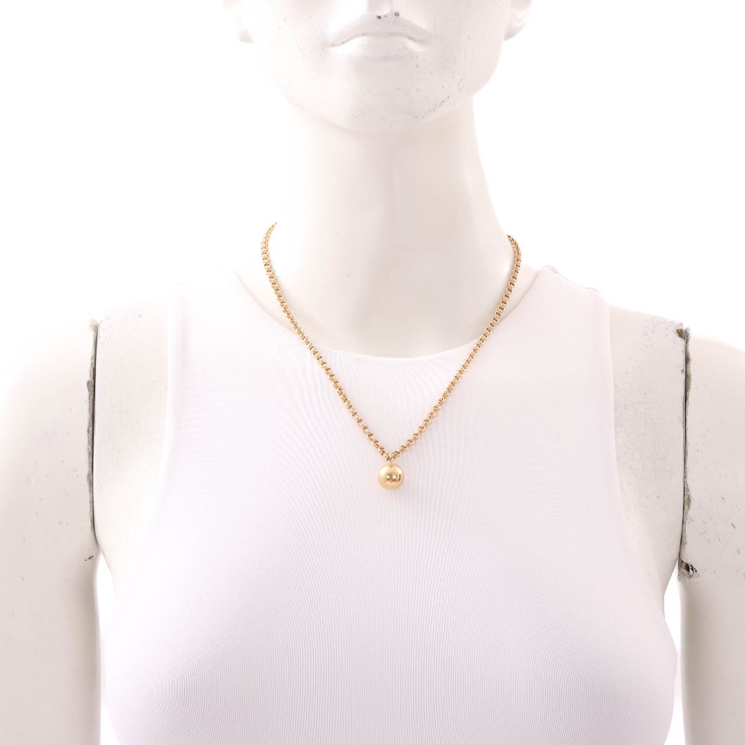 Pdpaola Super Future Ball Pendant Necklace Size O/S