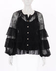 Aje Primrose Lace Blouse Size 6