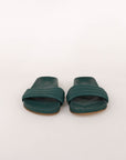 Beatrice Valenzuela Leather Slides Size 6