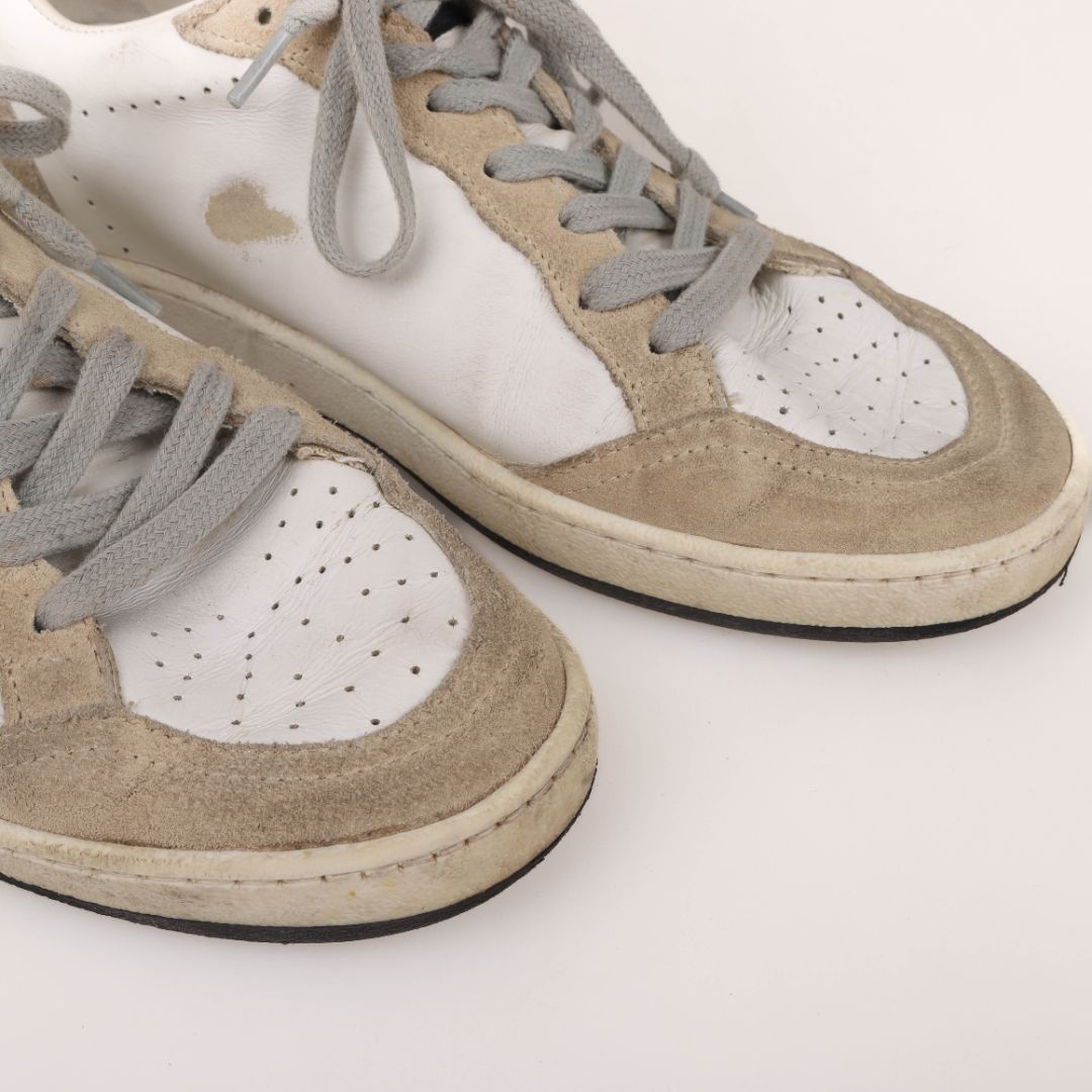 Golden Goose Leather 'Ballstar' Sneakers Size 36