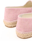 Chanel Sequin CC Logo Espadrilles Size 39