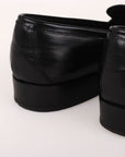Prada Triangle Logo Leather Loafers Size 36