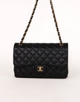 Chanel Lambskin Double Flap Bag Size Jumbo
