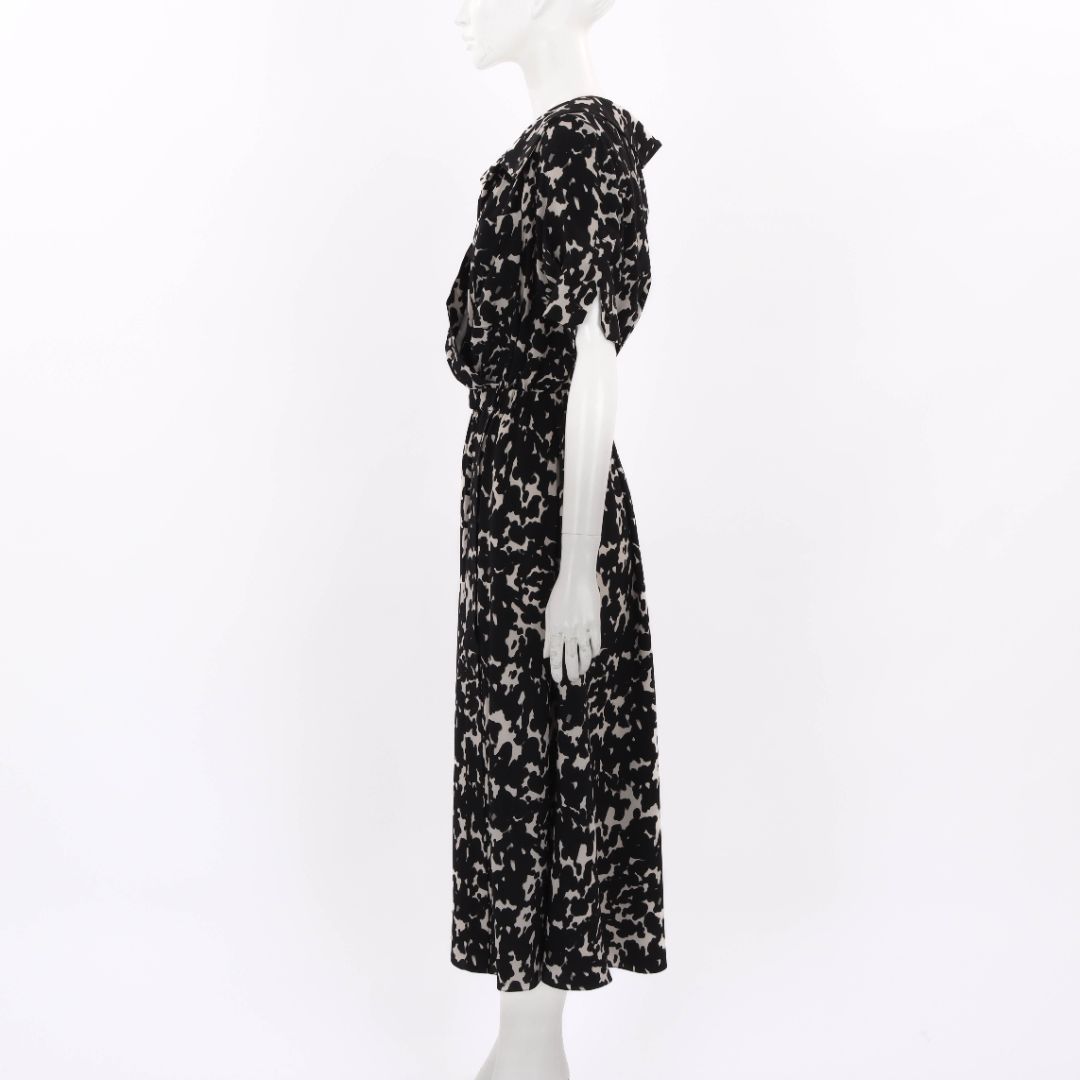 Altuzarra Silk Print Midi Dress Size FR 40 | AU 12