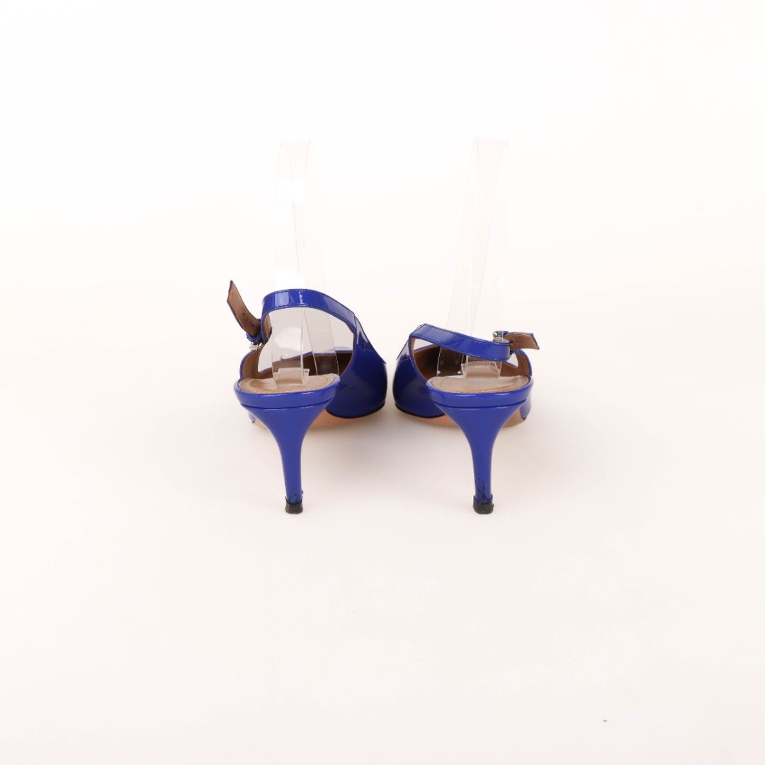 Bally Patent Leather Slingbacks Size 38
