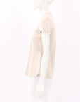 Scanlan Theodore Crepe Knit Peplum Top Size Medium