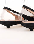 Scanlan Theodore Satin Pointed Slingbacks Size 37