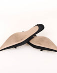 Scanlan Theodore Satin Pointed Slingbacks Size 37