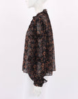 Ulla Johnson Printed Sheer Top Size US 8 | AU 12