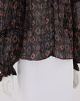 Ulla Johnson Printed Sheer Top Size US 8 | AU 12