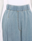 Dries Van Noten Denim Wide Leg Pants Size Large