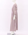Kowtow Cotton Checkered Dress Size L