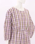 Kowtow Cotton Checkered Dress Size L