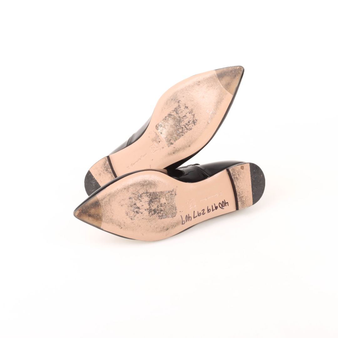 Gianvito Rossi Patent Leather Ballet Flats 38