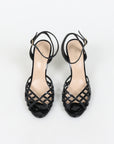 Musier Patent Leather Cage Sandals Size 39