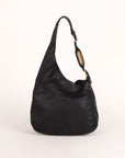 Jimmy Choo Leather Hobo Shoulder Bag