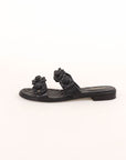 Chanel Camelia Double Strap Sandals Size 40C