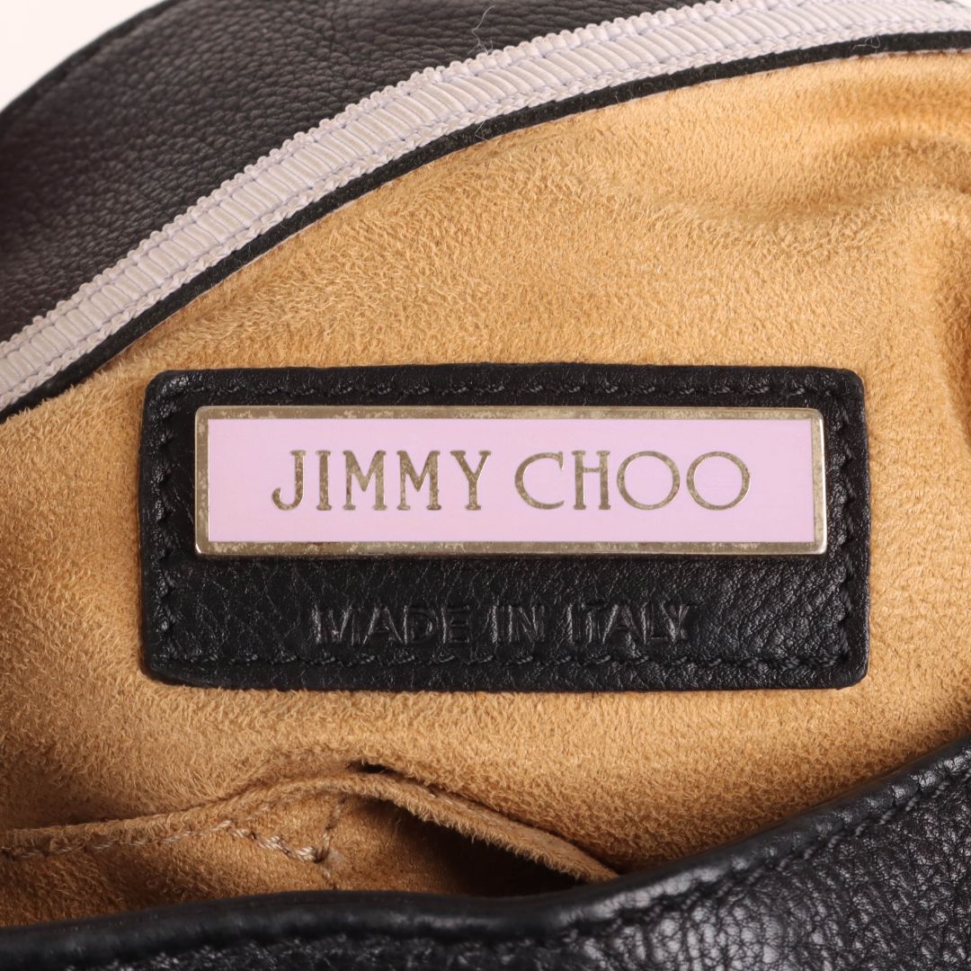 Jimmy Choo Leather Hobo Shoulder Bag