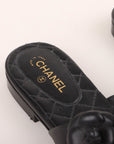 Chanel Camelia Double Strap Sandals Size 40C