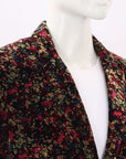Ba&Sh Floral Velvet Jacket Size 1