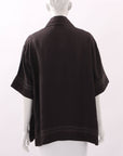 Lee Mathews Stitch Detail Shirt Size 4
