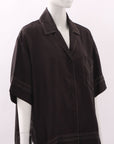 Lee Mathews Stitch Detail Shirt Size 4