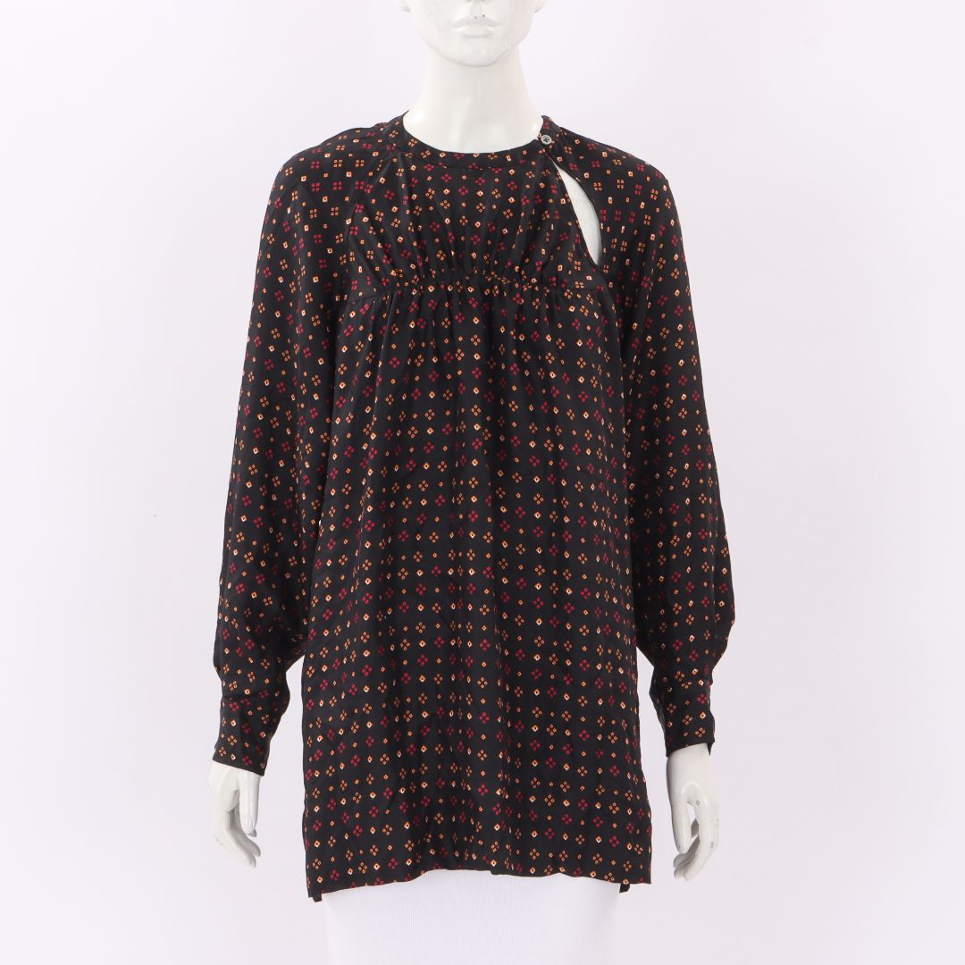 Isabel Marant Silk Smock Top Size FR 38 | AU 10
