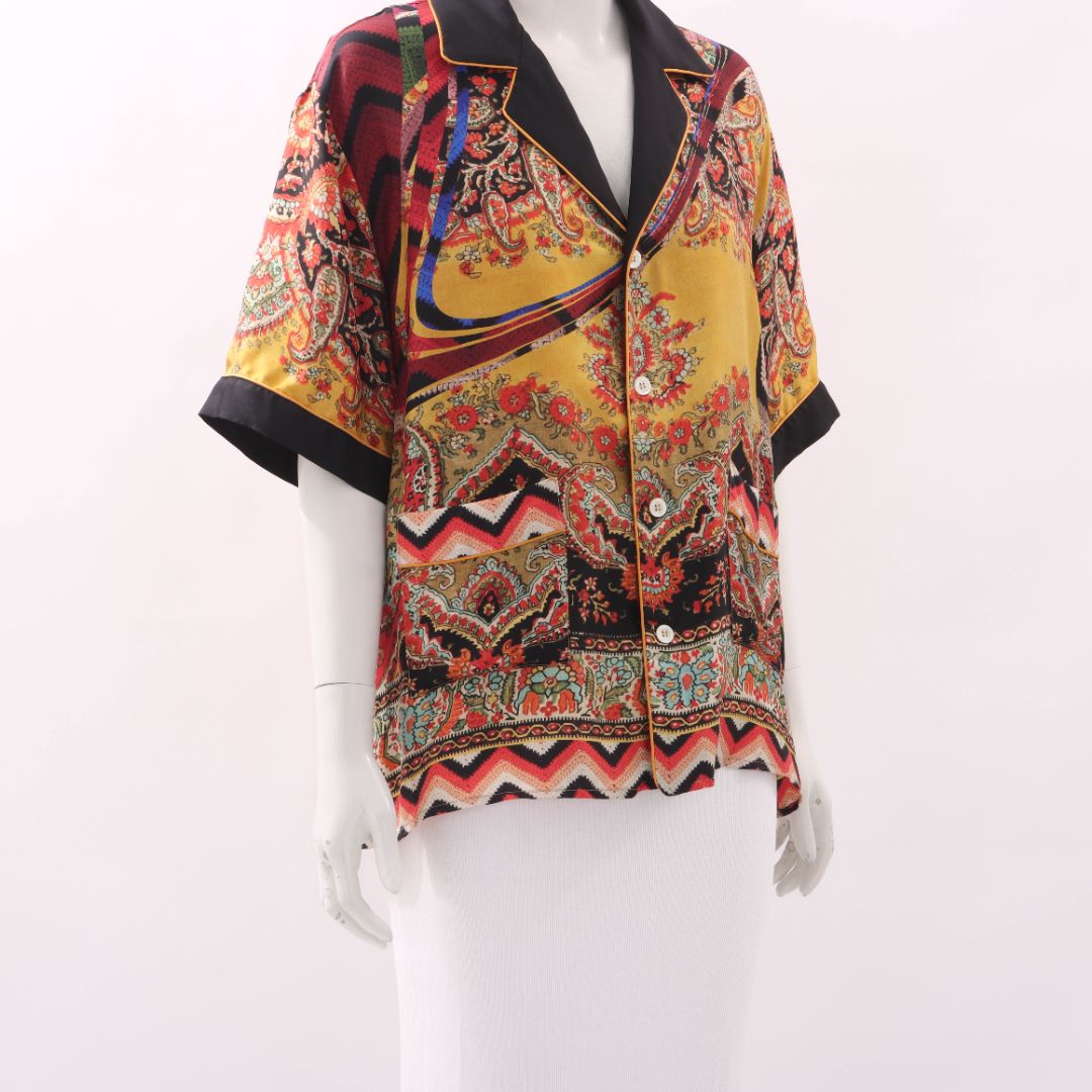 Pierre-Louis Mascia Camica Manica Corta Shirt Size M