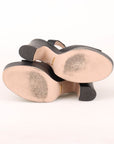 Gucci Leather Platform Heels Size 40