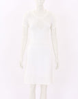 Sandro Rib Knit Lace Detail Mini Dress Size 1